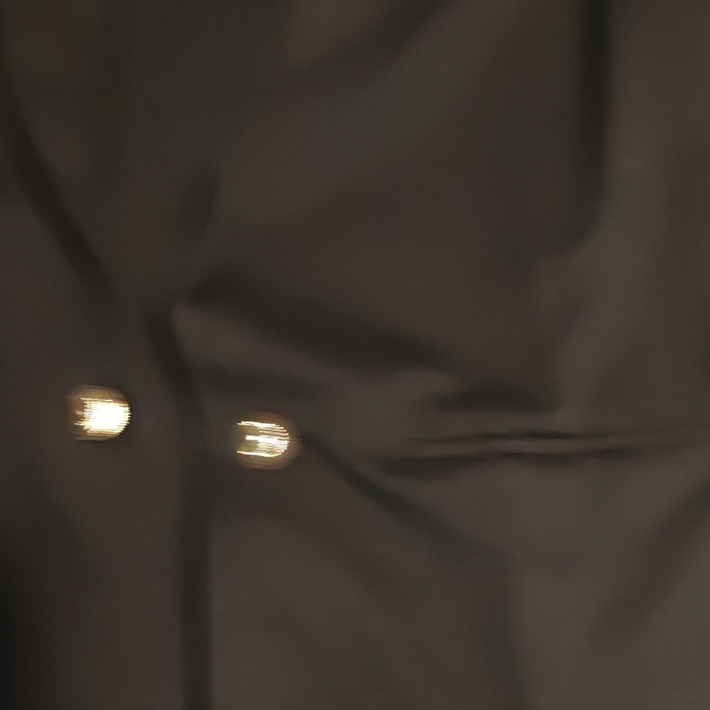 Women's Black Double-Button Blazer Jacket - Picture 4 of 7